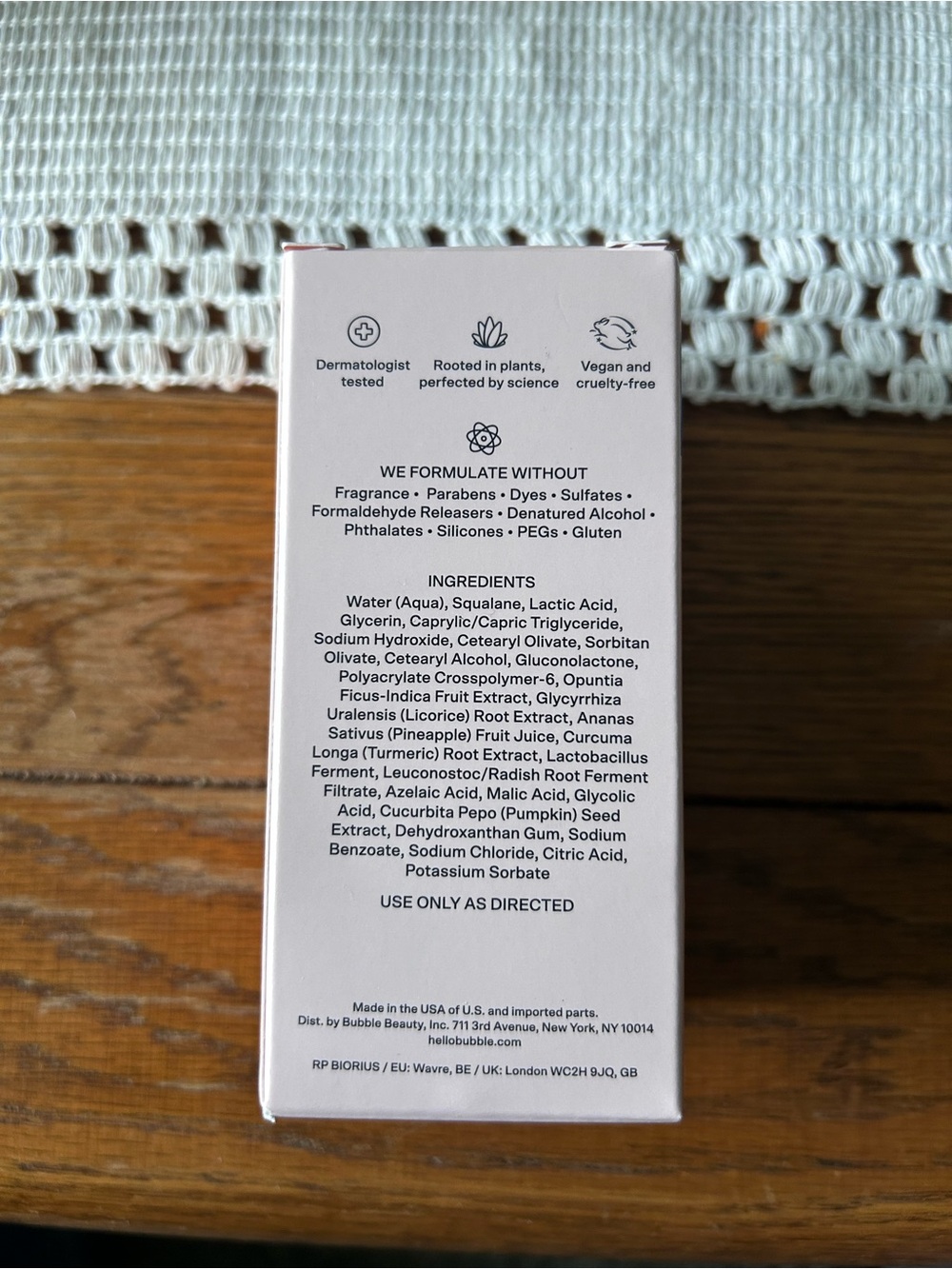 Bubble Moon Walk Gentle Exfoliating Serum - Picture 2 of 2